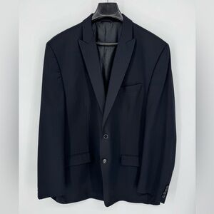 Collection By Michael Strahan Black Suit Jacket 48Long Pant 40Waist & 32Length